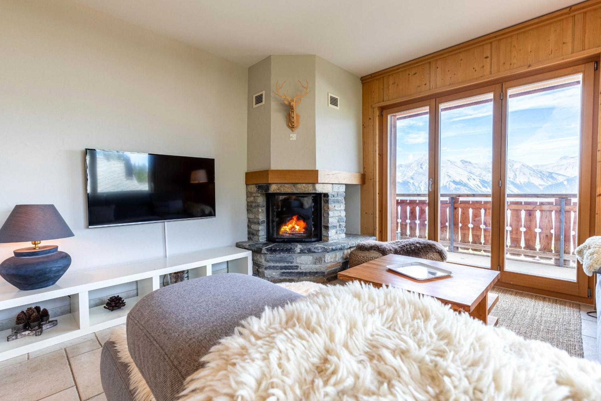 Hauts De Veysonnaz Sauna & View Apartments 외부 사진